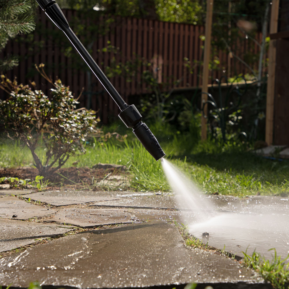 Моечная машина высокого давления R-135, 1800 Вт, 135 бар, 6 л/мин, колесная Denzel (58233)