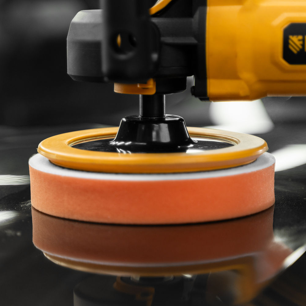 Насадка полировальная под липучку, 180 мм, Поролоновая Matrix (75970)