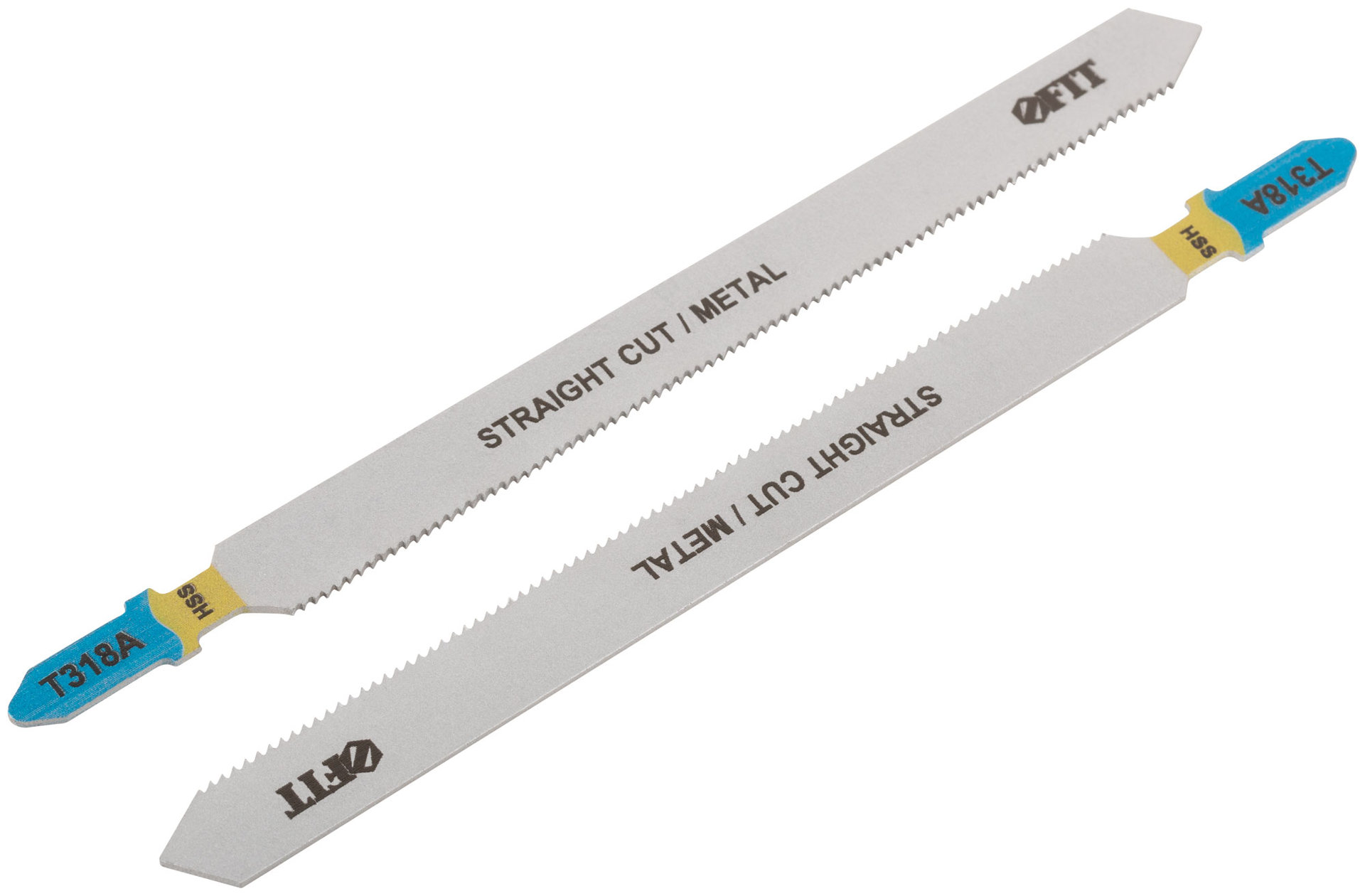 Полотна по металлу, HSS, фрезерованные, волнистые зубья, 132/106/1,2 мм (T318A), 2 шт. (40911)