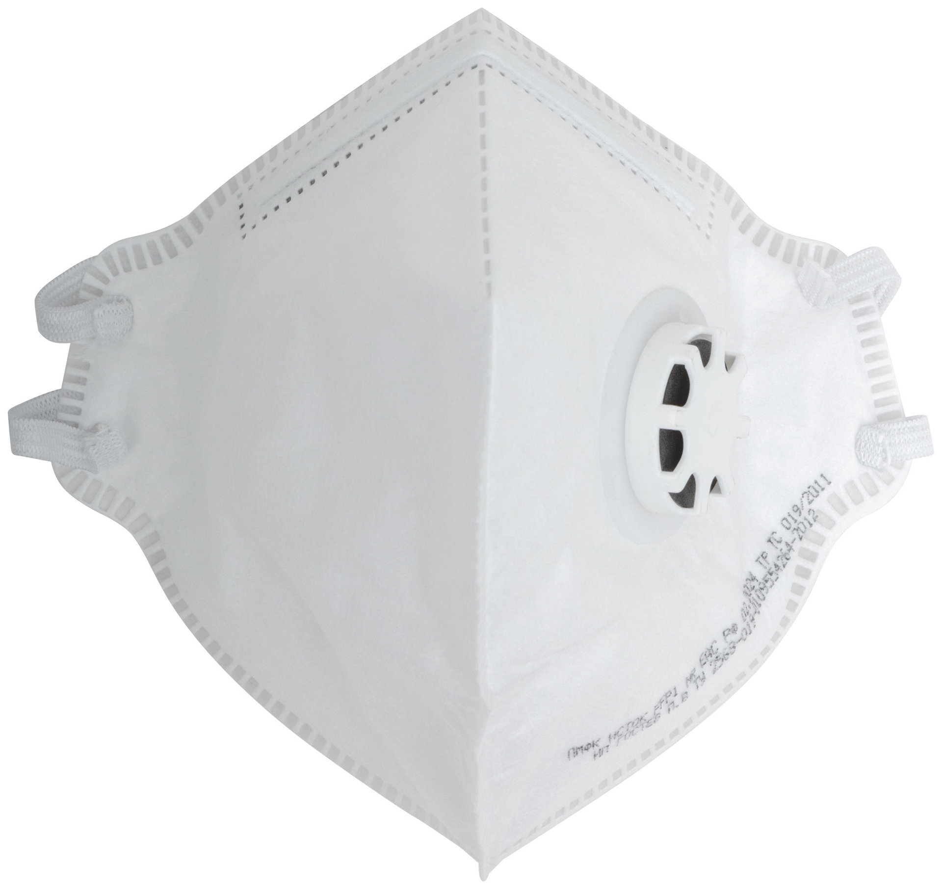 Полумаска фильтрующая, FFP1, складная, 4-х слойная, с клапаном (12291)