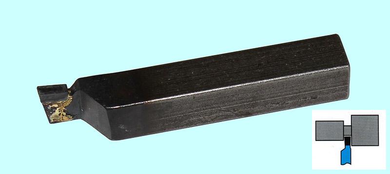 Резец Отрезной 20х20х125 Т15К6 левый DIN 4981 CNIC