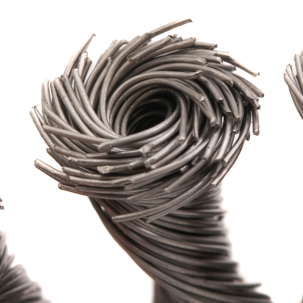 Щетка для УШМ, 125 мм, Тарелка, крученая нержавеющая проволока 0.5 мм, М14 Denzel (746113)