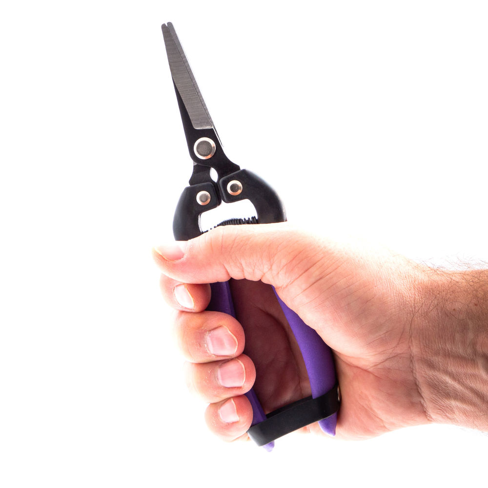 Секатор цветочный, 180 мм, металлические обрезиненные рукоятки, Palisad (60554)