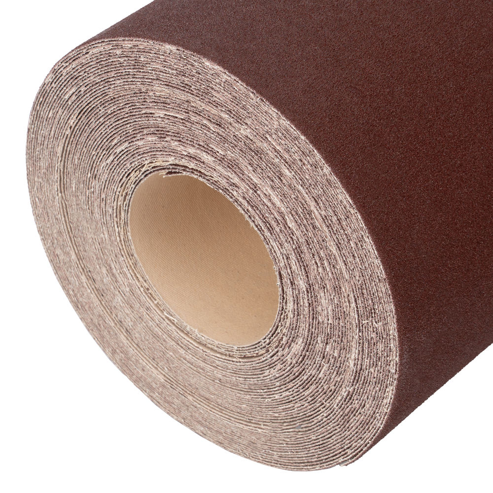 Шкурка на тканевой основе, KK18X W, зернистость 25Н(P 60) бобина 200мм х 20 м, водостойкая, БАЗ (75254)