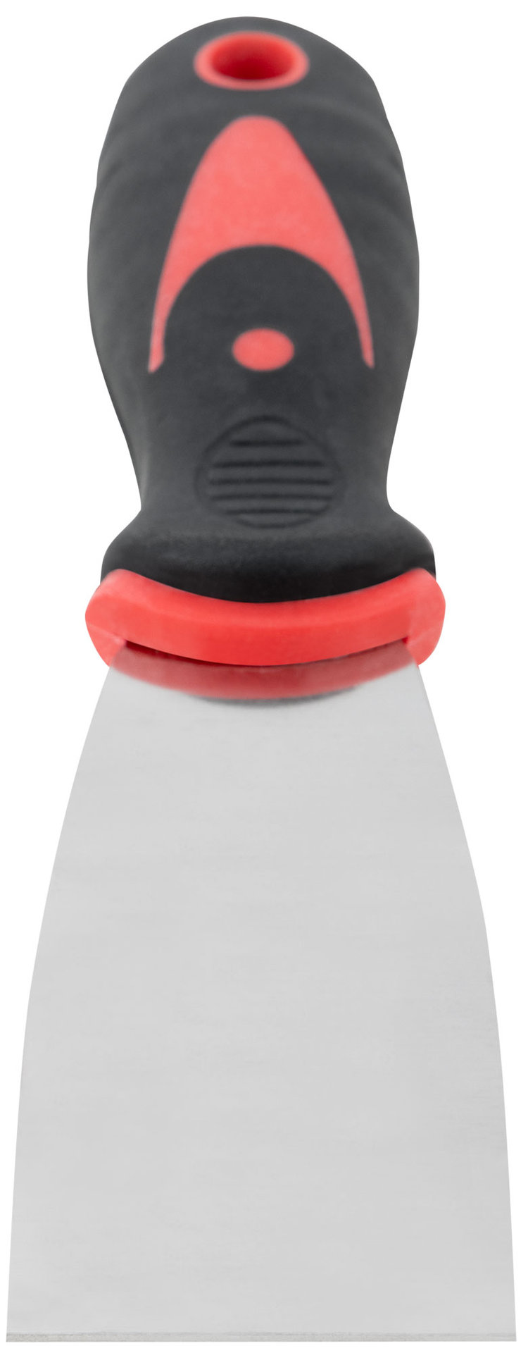 Шпатель, нерж.сталь, прорезиненная ручка 1,5 (40 мм) (06702)