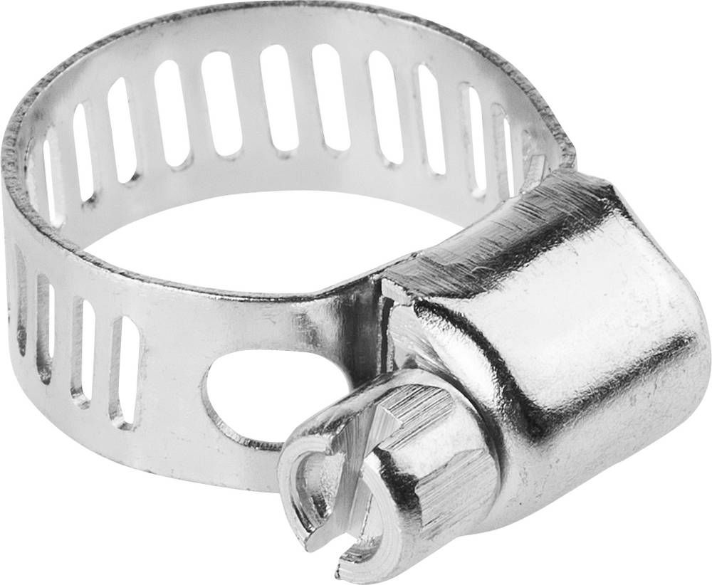 Хомут стальной 8 - 18 мм, просечная лента 8 мм, цинк, 5 шт STAYER 3780-08-18_z01