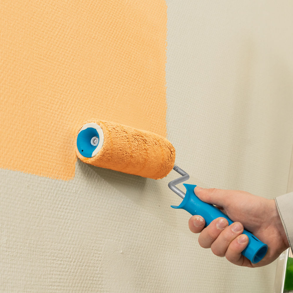 Валик сменный для внутренних работ синтетический, 180 мм, ворс 12 мм, D 48 мм, D ручки 8 мм, полиакрил Matrix (80744)