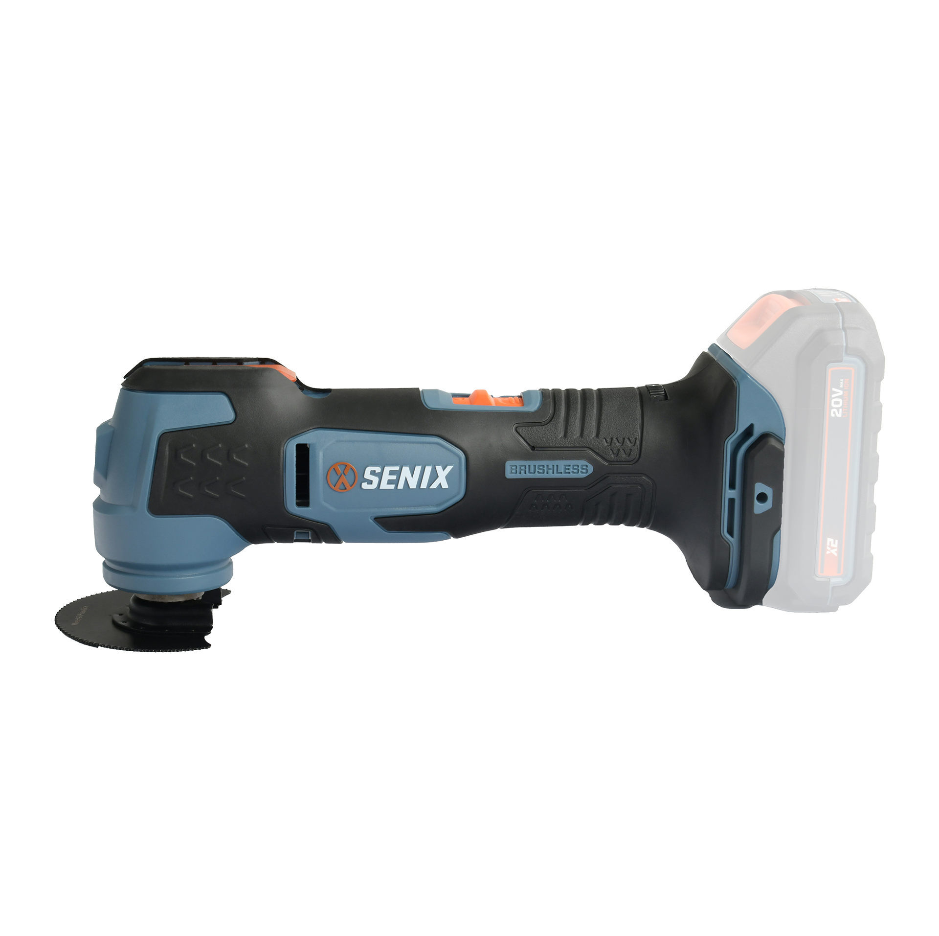 Реноватор (многофункциональный инструмент), без АКБ и ЗУ X2 20В