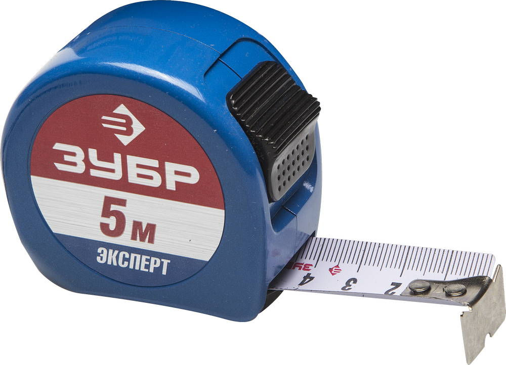 Рулетка ударопрочная Alu+ 5 м ? 25 мм Профессионал ЗУБР 34058-05-25
