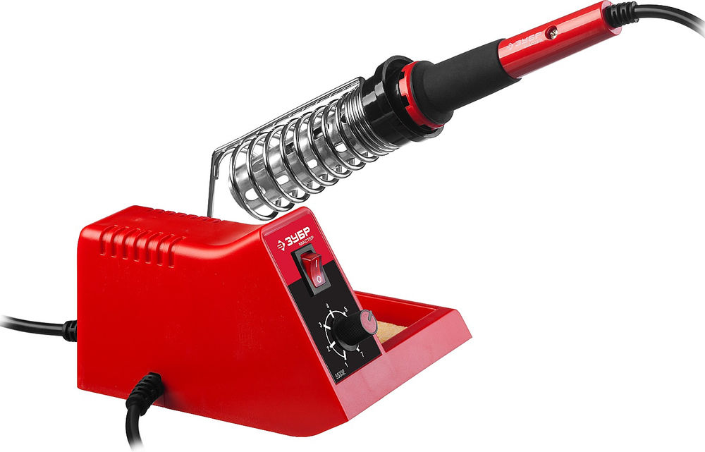 Паяльная станция 48 Вт, 150-450°C ЗУБР ПС-50А 55332