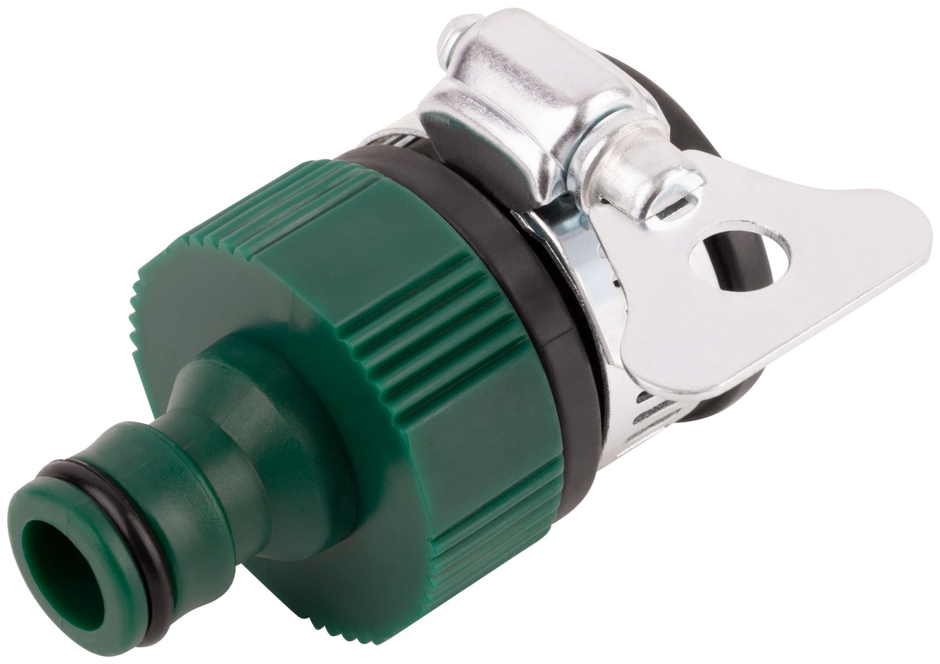 Адаптер внешний пластиковый, с хомутом (77426)