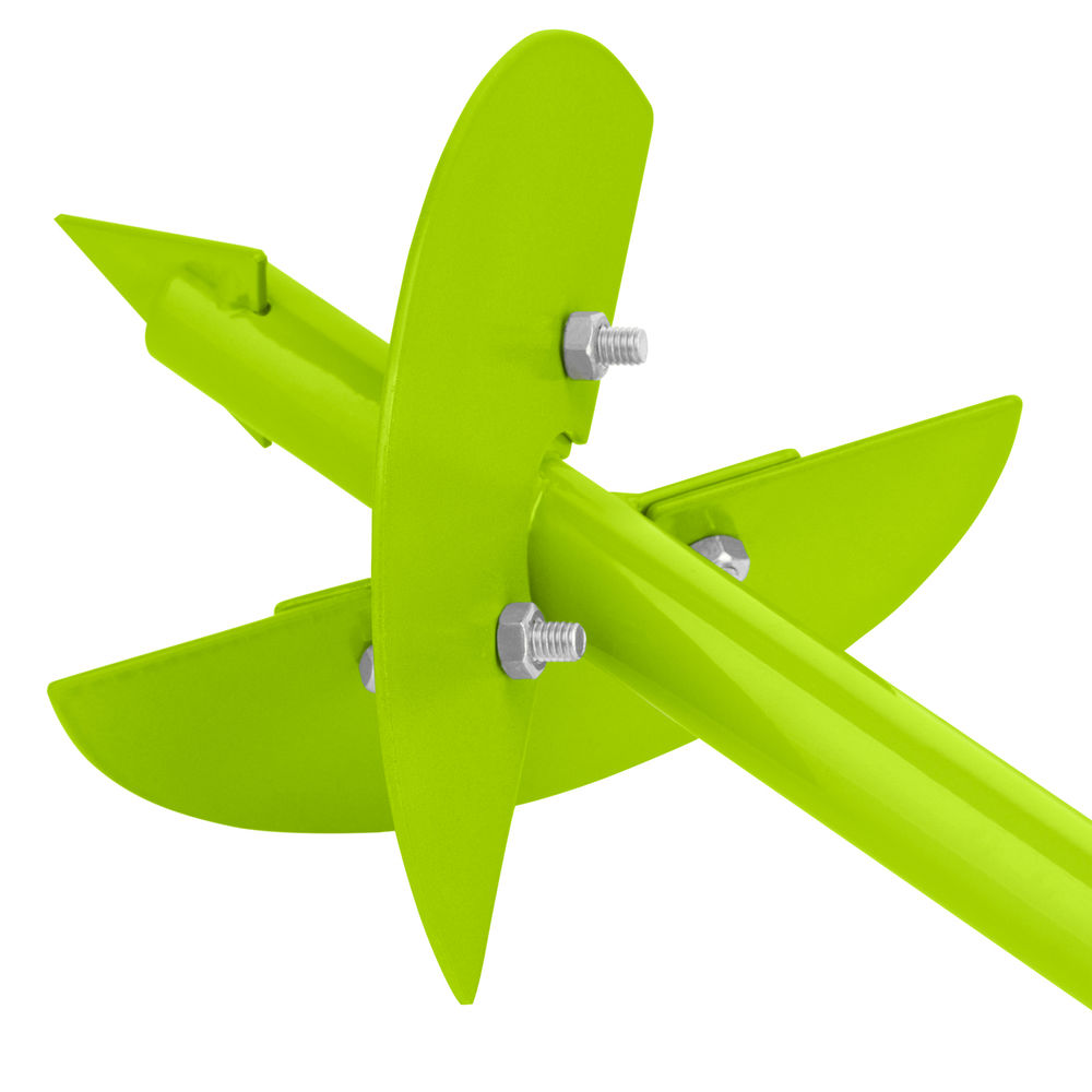 Бур лопастной со сменными ножами, 1000 мм, диаметр 150 мм, 200 мм, Сибртех (64448)