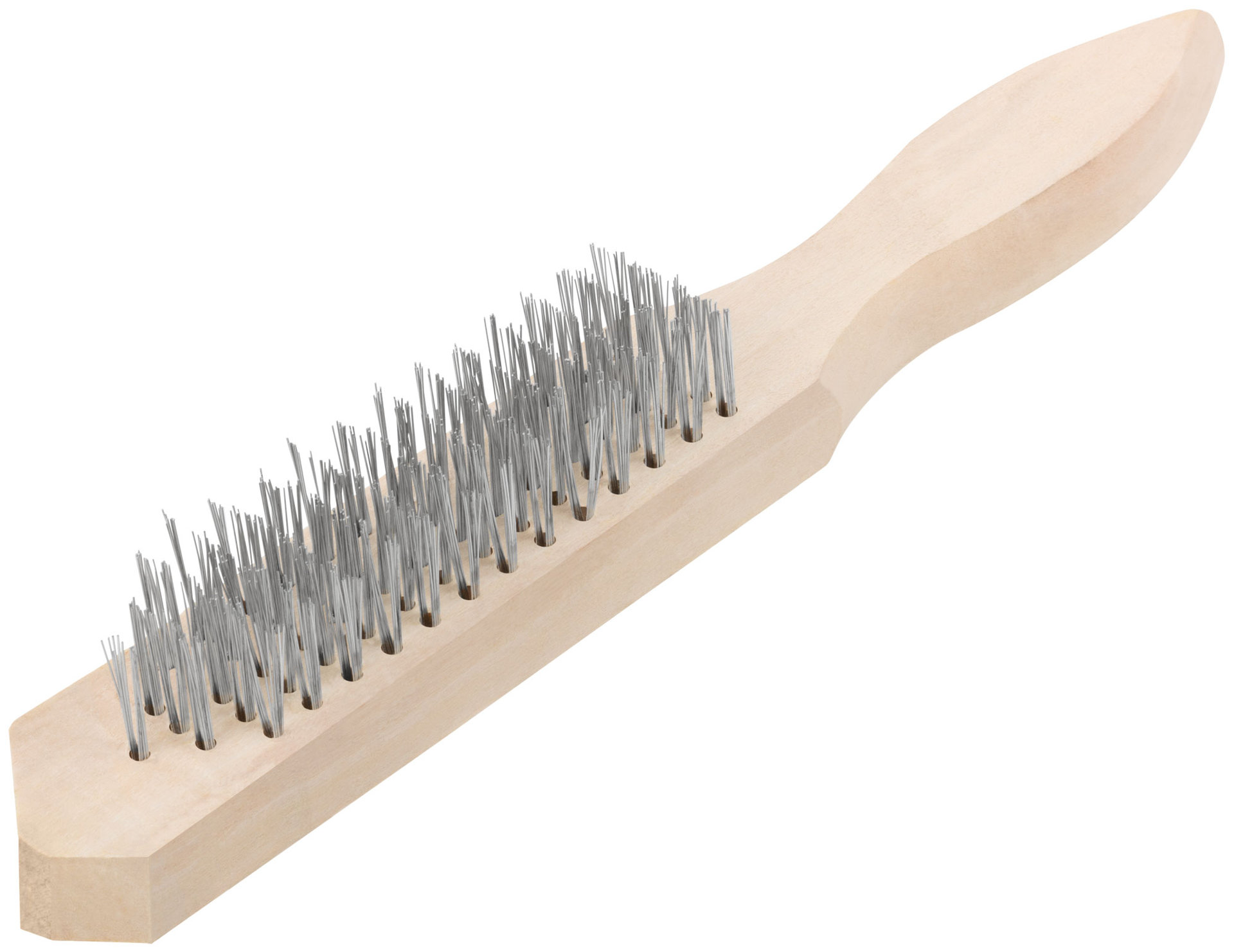 Корщетка ручная, деревянная рукоятка 280 мм, 5-ти рядная (38417М)