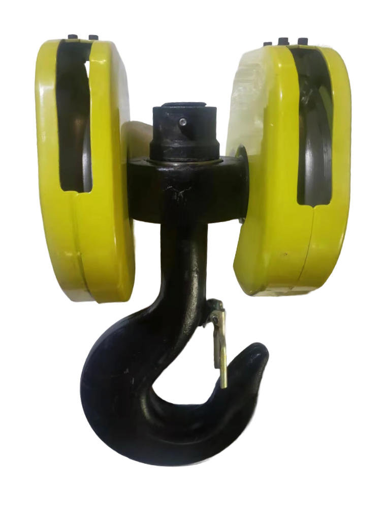 Крюковая подвеска двухблочная для талей электрических CD1 10,0 т PRO (1050472)