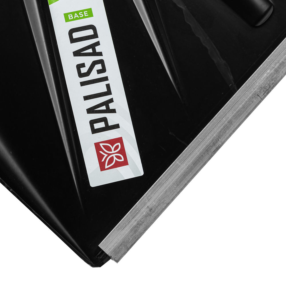 Лопата для уборки снега пластиковая, 400х417х1390 мм, алюминиевый черенок Palisad (61395)