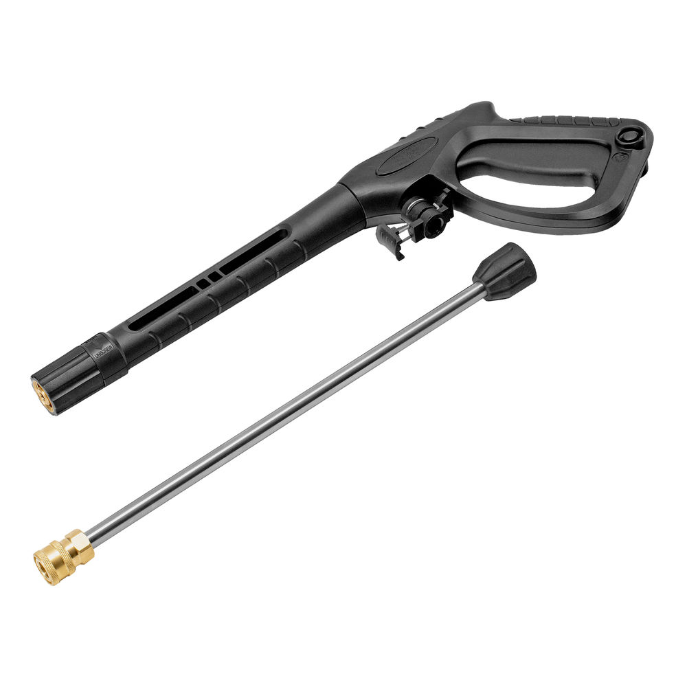 Моечная машина высокого давления R-210iD, 2600 Вт, 210 бар, 8.0 л/мин, асинхронный двигатель, барабан Denzel (58237)