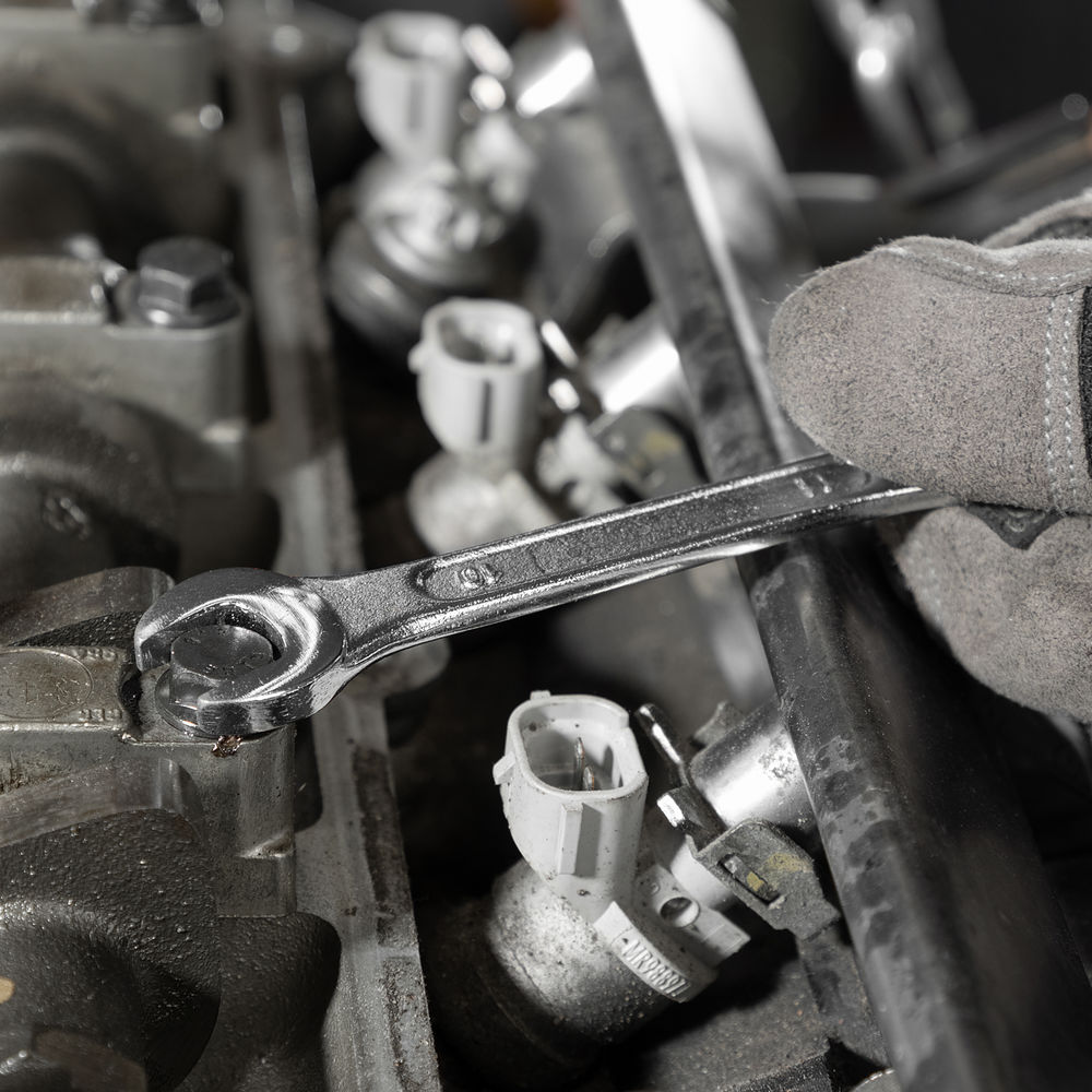 Набор ключей рожковых, 6 х 32 мм, 12 шт., CrV, хромированные Matrix (15278)