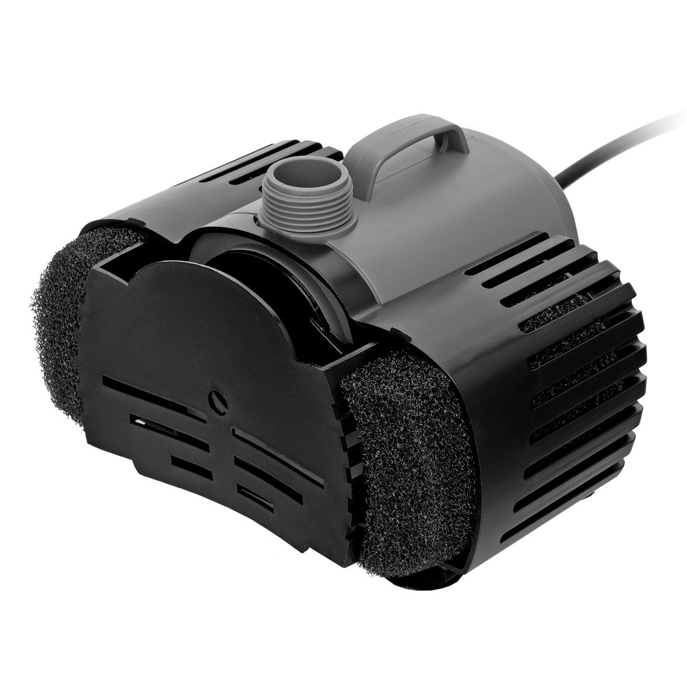 Насос фонтанный FNP90-39, 92 Вт, подъем 3,9 м, 3200 л/ч, колокольчик/каскад/гейзер Denzel (99033)