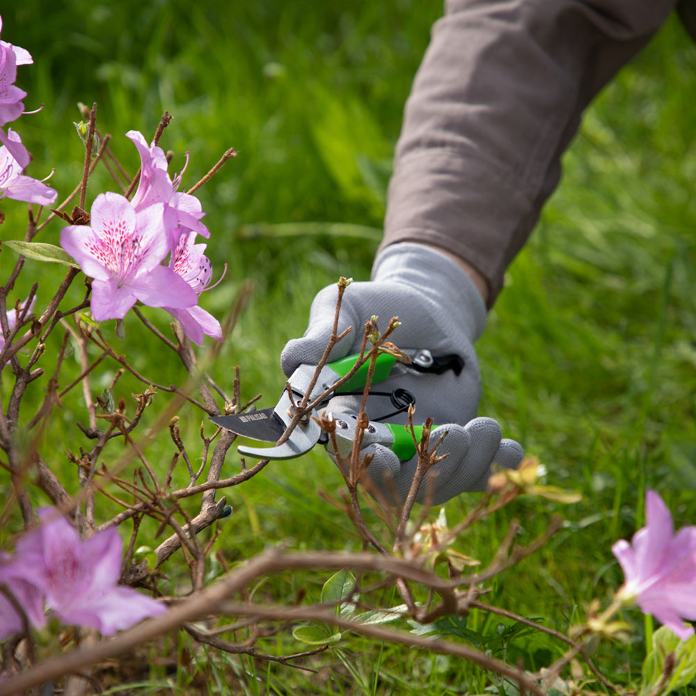 Секатор прямого реза, 180 мм, металлические обрезиненные рукоятки, Palisad (60503)