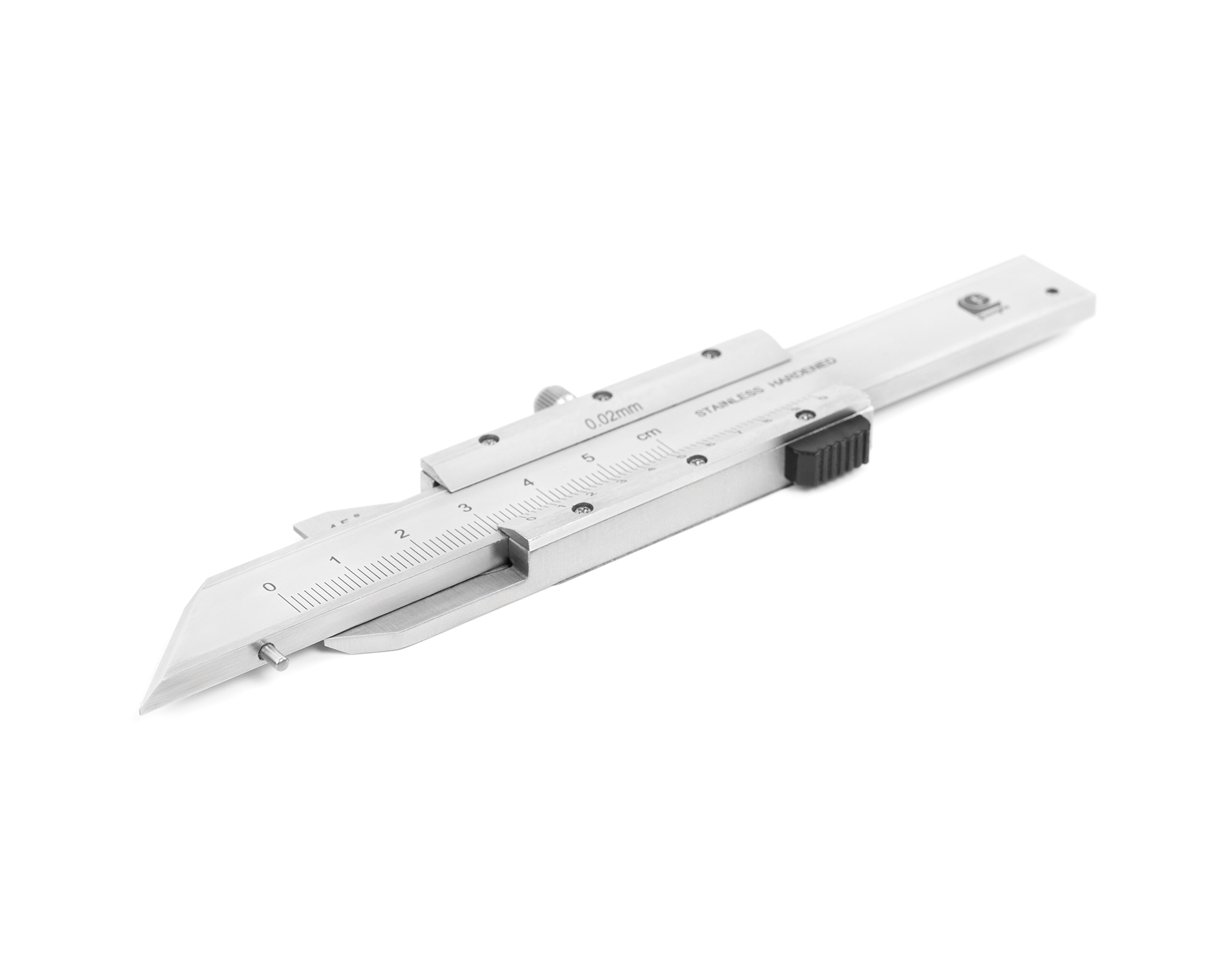 Штангенциркуль нониусный 0-8 45° 0,02 для замера фасок 149-220 Guanglu