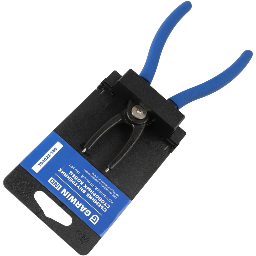 Съемник внутренних стопорных колец усиленный 180 мм, прямой GARWIN INDUSTRIAL 704023-180