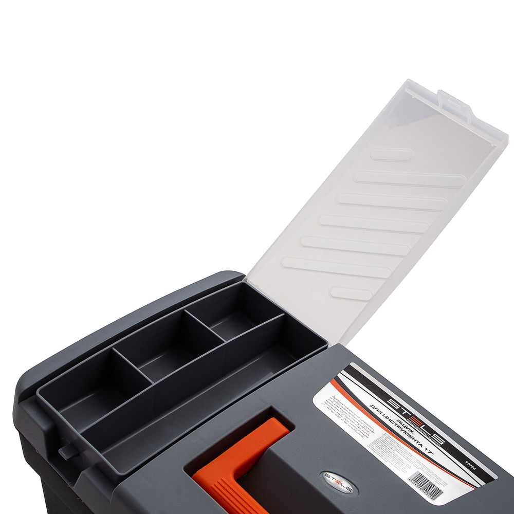 Ящик для инструмента 17, 420 х 220 х 180 мм, пластик Stels