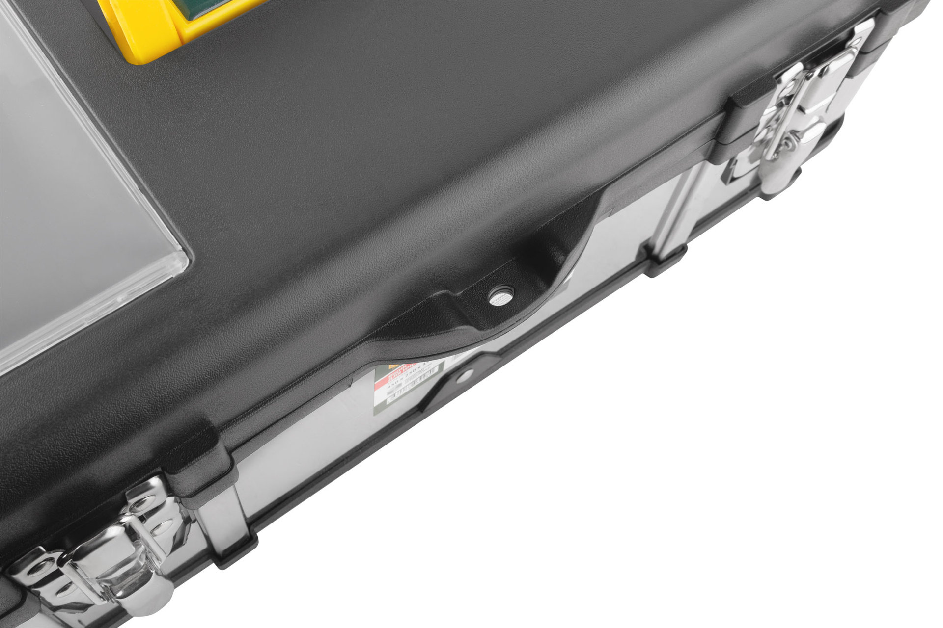 Ящик для инструмента пластиковый 18 ( 450х250х195 мм ) замки и стенки нерж. сталь