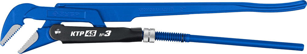 Трубный ключ с изогнутыми губками КТР-45, №3, 2, 560 мм, тип Т ЗУБР Профессионал 27337-3_z02