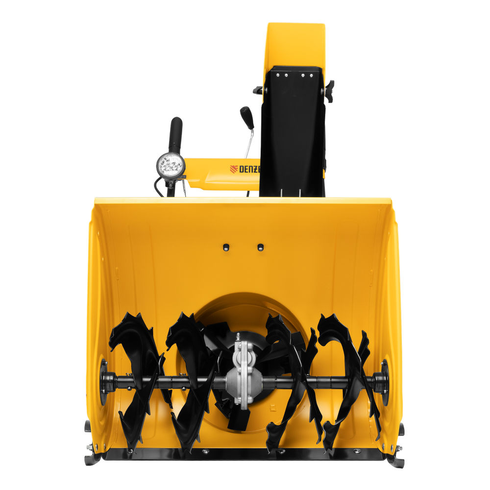 Бензиновая снегоуборочная машина SBM 610, 212 cc, ручной старт, фара Denzel (97653)