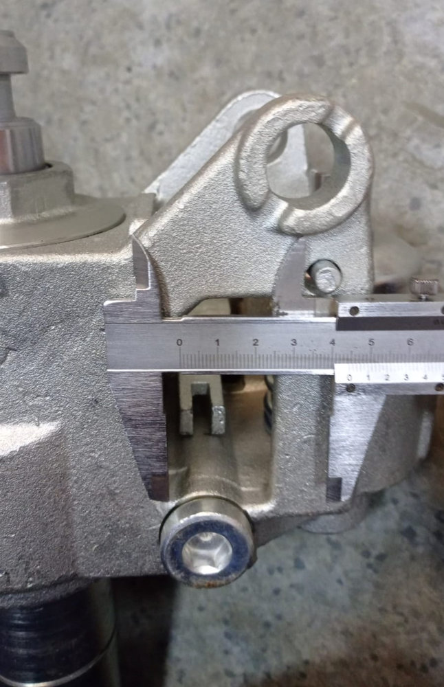 Гидроузел в сборе для тележек гидравлических RHP(BF) шток 31,5 мм (чугун) (Oil pump Assembly, B200i) (1010685)