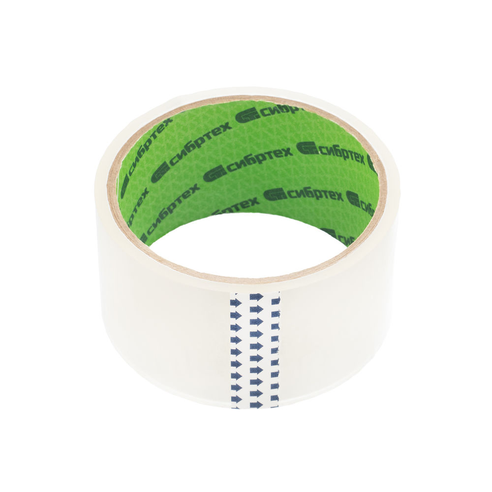 Клейкая лента, 48 мм х 25 м, цвет прозрачный Сибртех (88845)