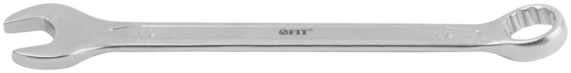 Ключ комбинированный усиленный Гранд, CrV, холодный штамп 19 мм