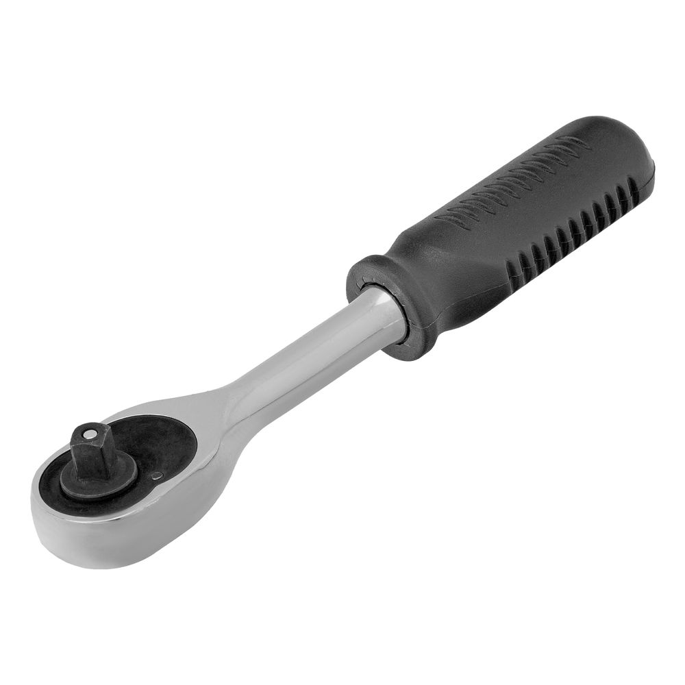 Ключ-трещотка 1/4, CrV, 45 зубьев, с быстрым сбросом, хром Matrix