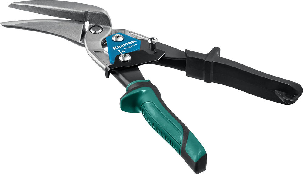 Ножницы по металлу 280 мм правые усиленные с выносом Alligator KRAFTOOL 2328-RL