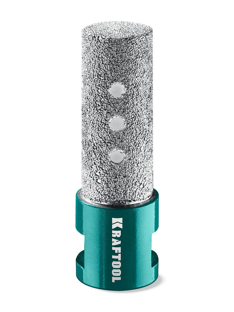 Вакуумная алмазная фреза пальчиковая VS DIAMOND, d 20 мм (М14, 50 мм) KRAFTOOL 29810-20