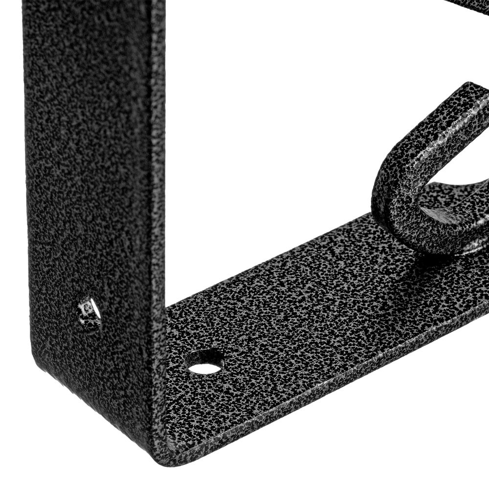 Кронштейн декоративный, 145 х 110 х 25 х 3 мм, темно-серый Сибртех (94060)