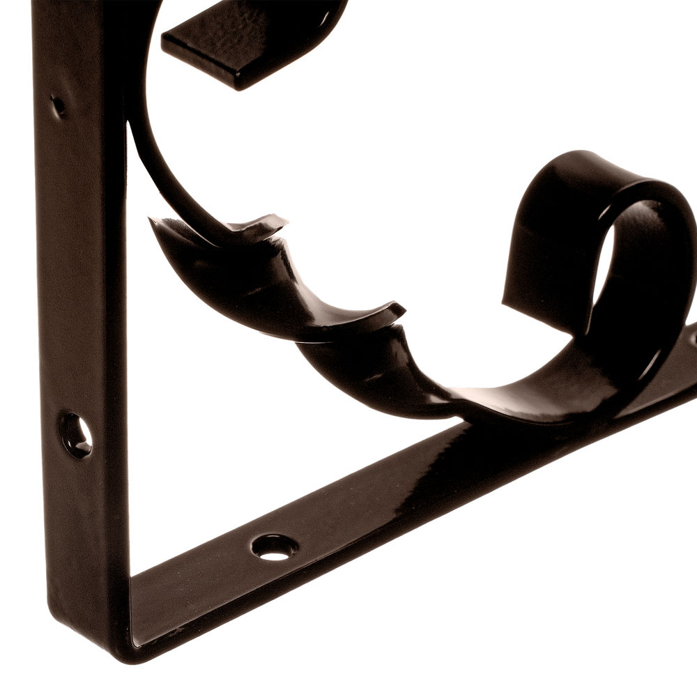 Кронштейн декоративный, 150 х 150 мм, коричневый Сибртех (94054)