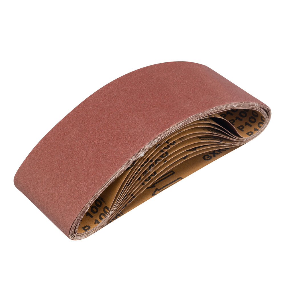 Лента абразивная бесконечная, P 100, 100 х 610 мм, 10 шт Matrix (74265)