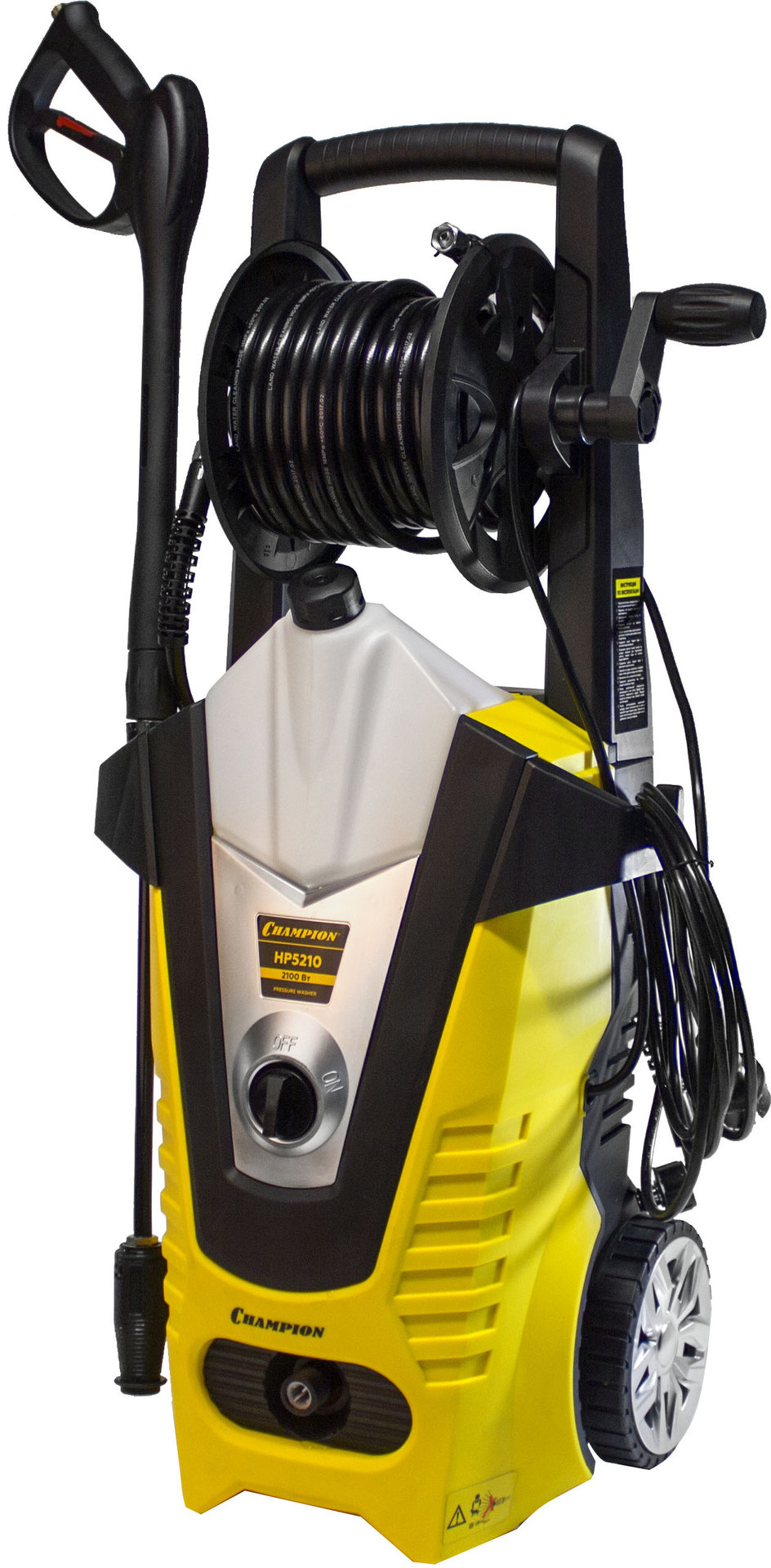 Мойка CHAMPION HP5210 (2,1кВт 120 бар t 40С 7л/мин 18,15кг асинхронный) (HP5210)
