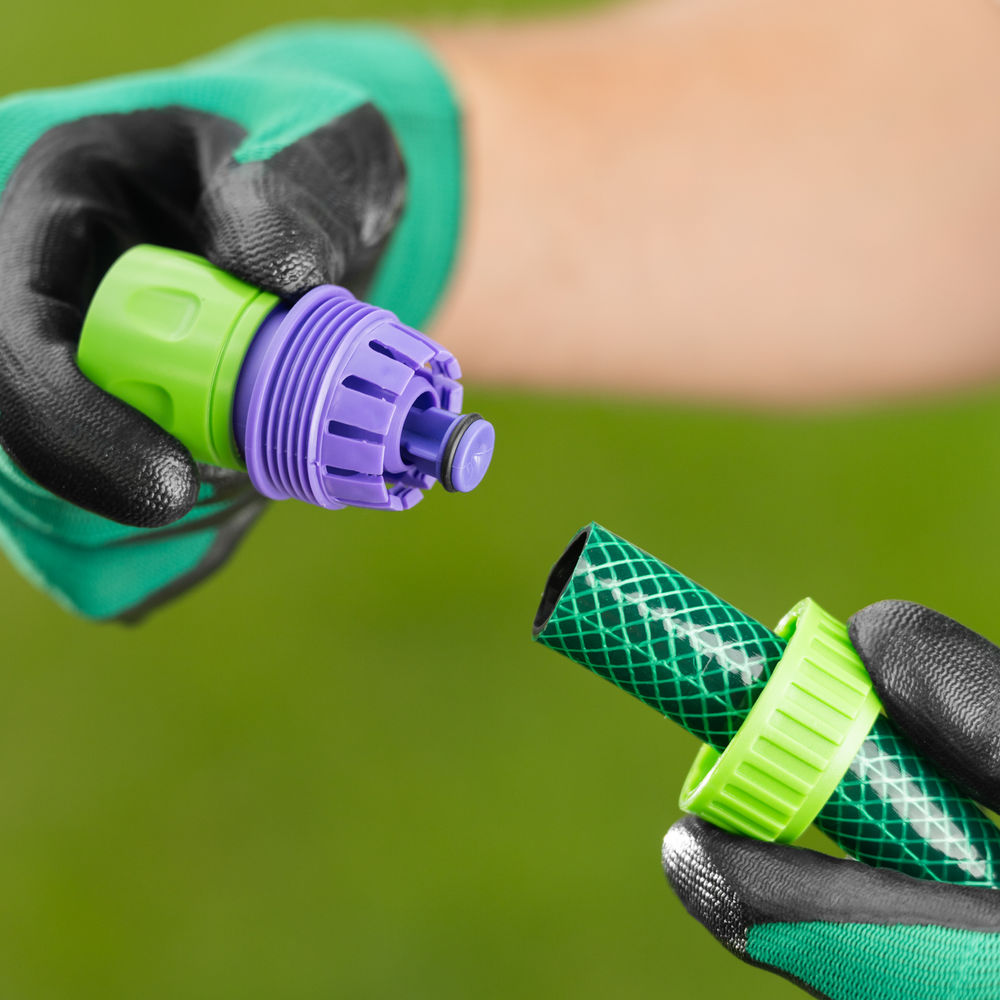 Набор для подключения шланга 3/4,пистолет 8 режимов полива, адаптер, 2 соединителя Palisad (65177)