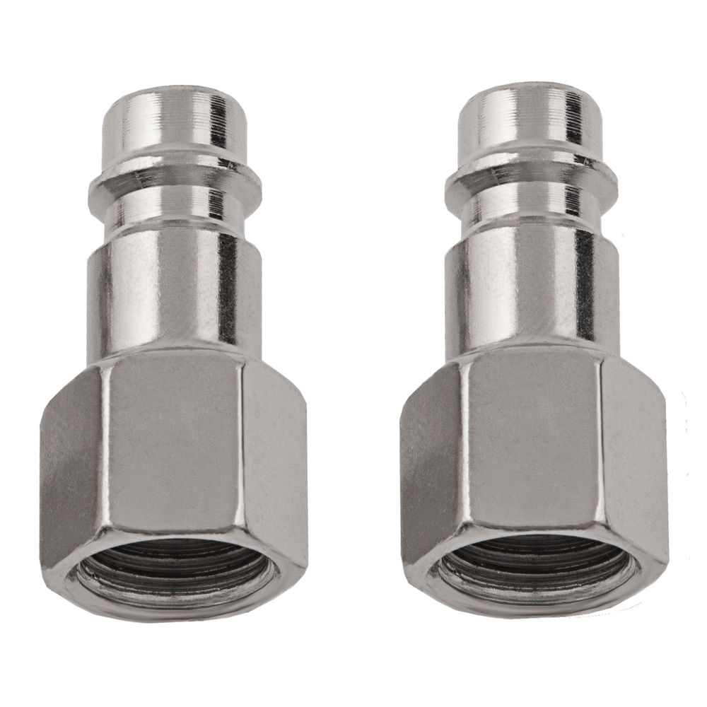 Ниппель универсальный быстросъемный (папа) 1/4, внутренняя резьба, 2 шт, Stels (57054)