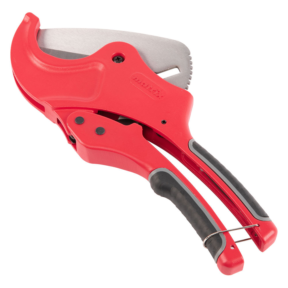 Ножницы для резки изделий из ПВХ, D до 63 мм, лезвие из нерж. стали, автоматич. Matrix (78419)