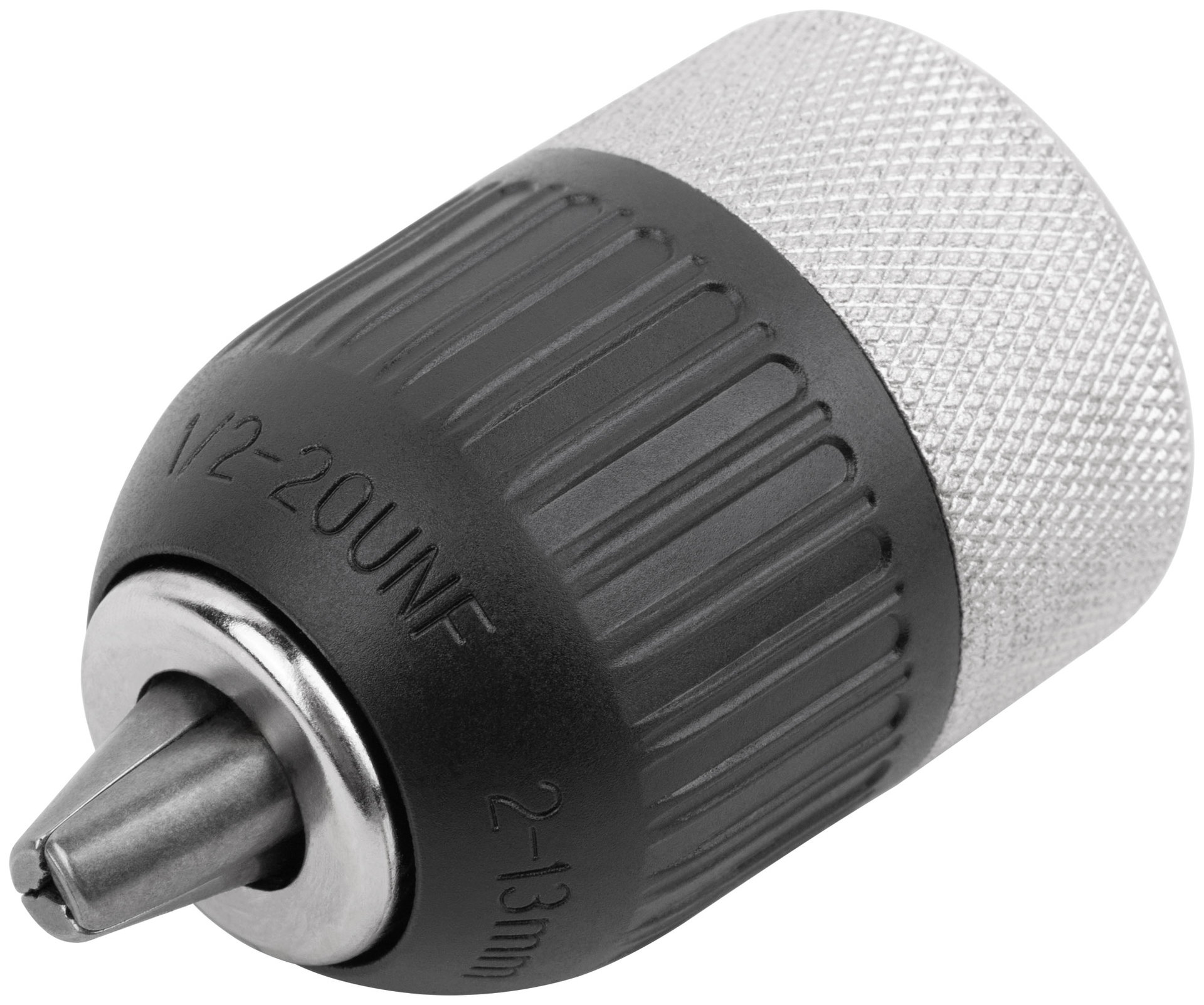 Патрон быстрозажимной 1/2 - 13 мм (металлическое основание) (37835)