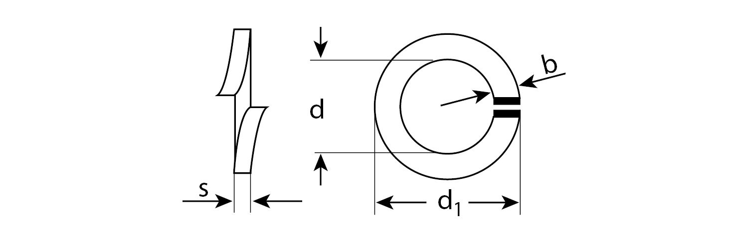 Пружинная шайба 16 мм, 5 шт ЗУБР DIN 127 4-303856-16
