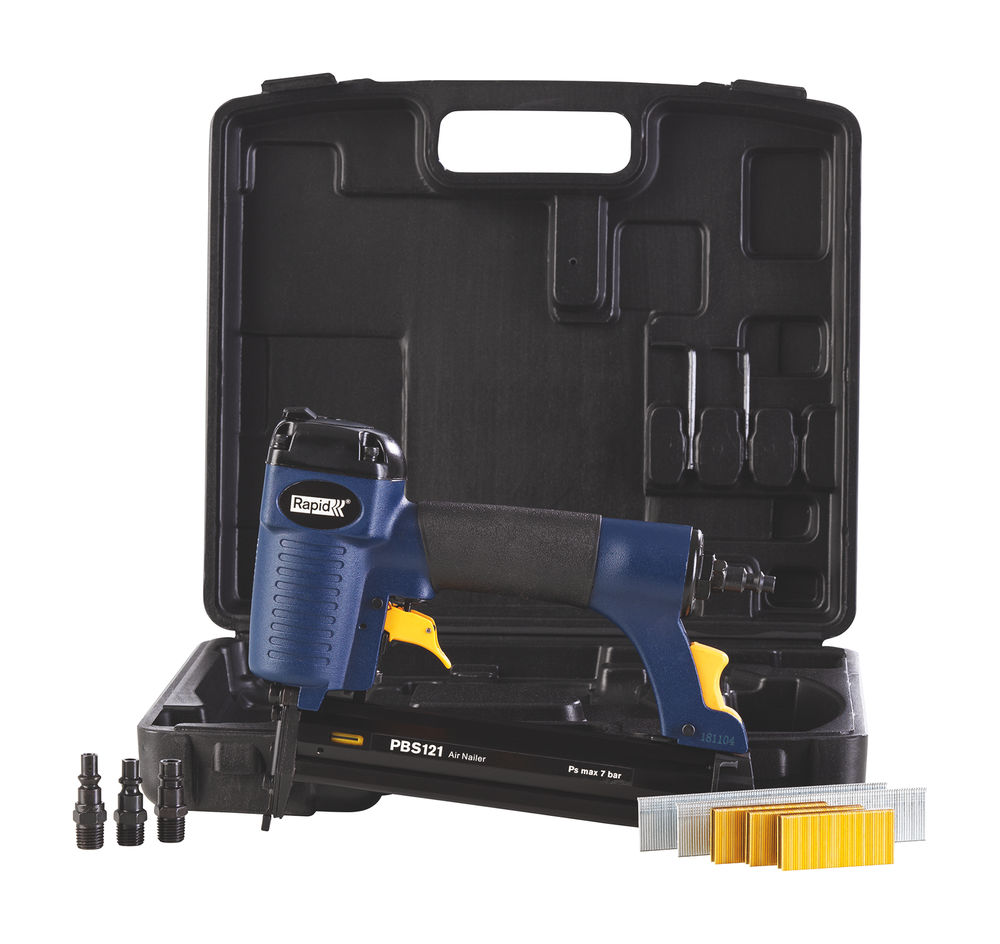 Пневматический нейлер-степлер 2-в-1 для узких скоб PBS121, тип 606 и гвоздей тип 300 RAPID 5000053