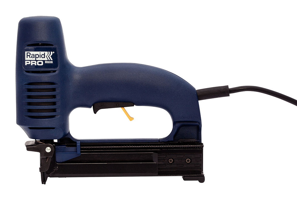 Электрический нейлер-степлер 2-в-1 для скоб PRO R606, тип 606 и гвоздей 300 RAPID 10643001
