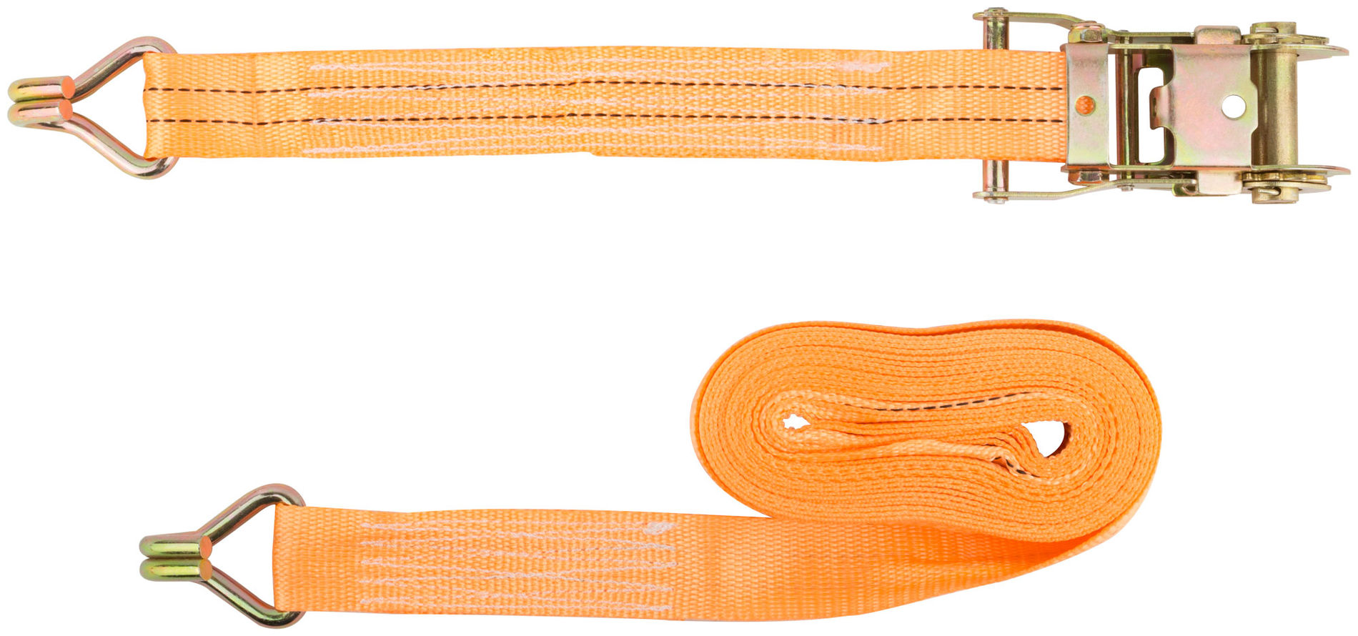 Ремень для крепления груза, храповый механизм, лента 38 мм х 8 м, 1500 кг (77-381)