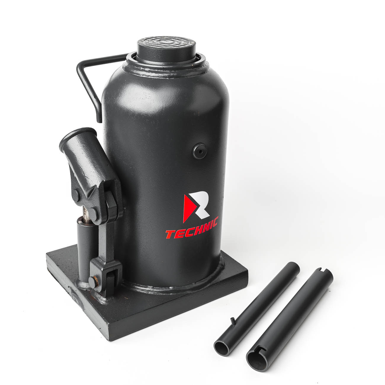 Домкрат бутылочный профессиональный 30 т, 255-455 мм TECHNIC RUNTEC RT-VJ30T