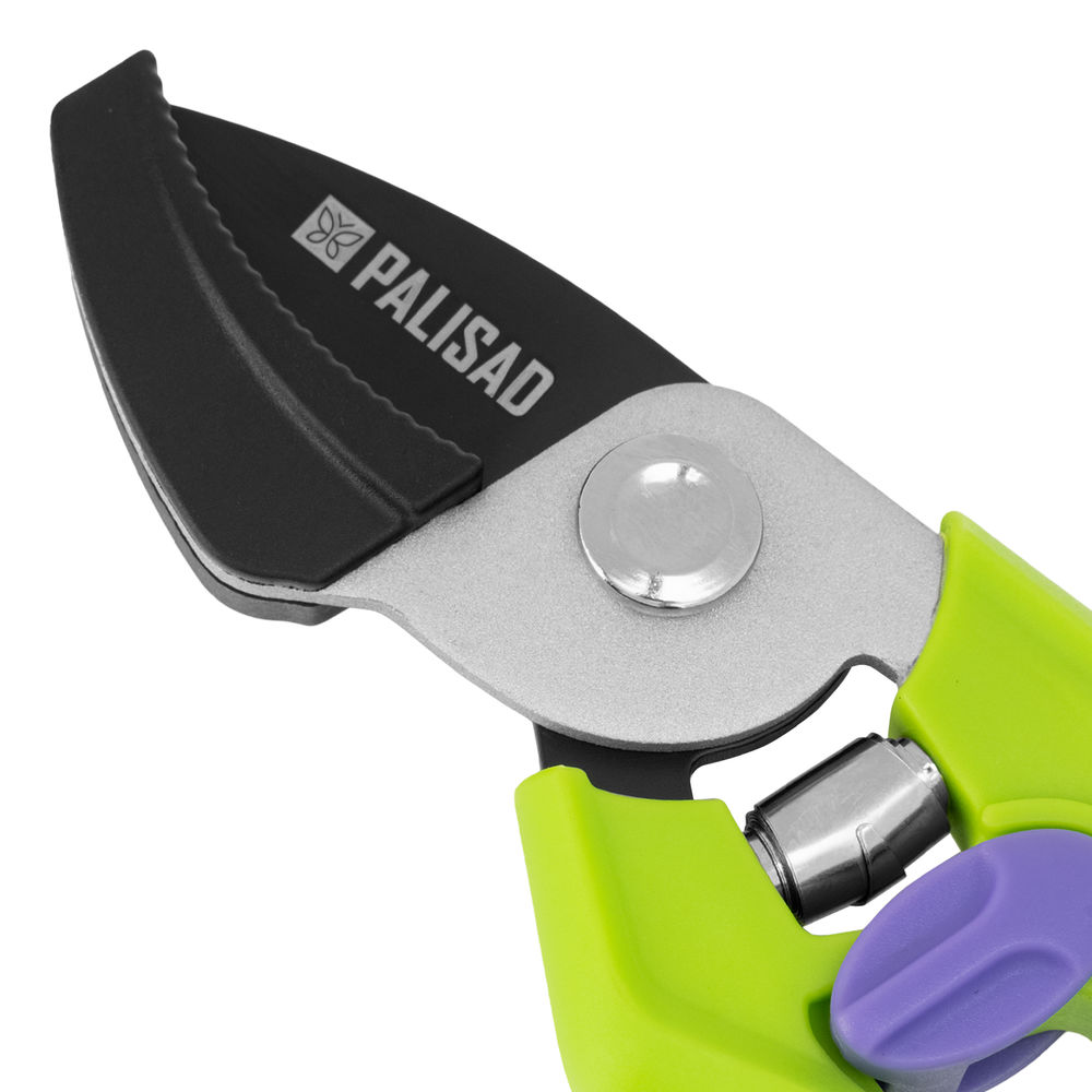 Секатор с наковальней, 190 мм, пластиковые рукоятки Palisad (60454)