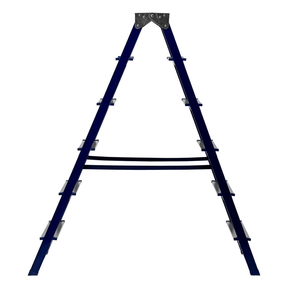 Стремянка двусторонняя 6 ступеней, стальная, Сибртех (97936)